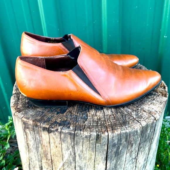 Connie, brown leather shoes - Picture 2 of 5